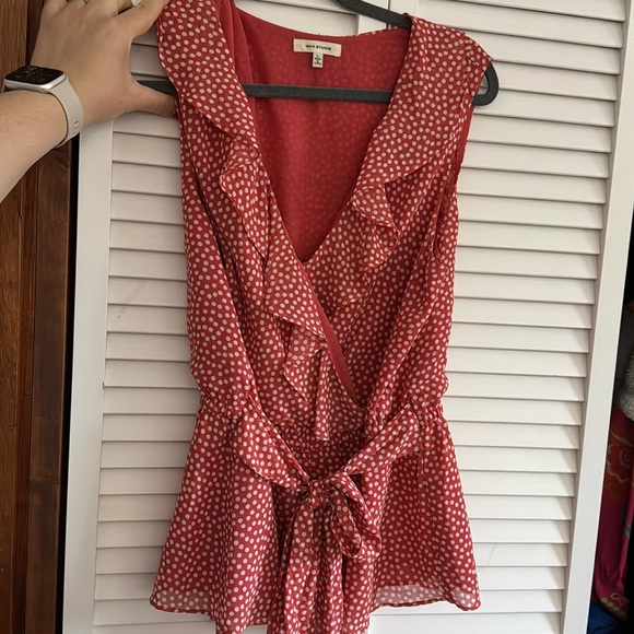 Polka dot blouse - Picture 1 of 2